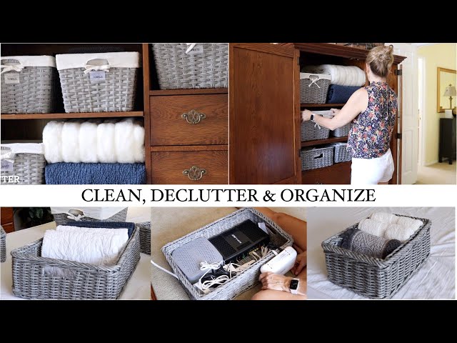 CLEAN DECLUTTER AND ORGANIZE | CLEAN WITH ME | CLEANING MOTIVATION