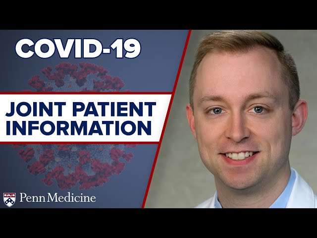 COVID-19: What Joint Pain Patients Should Know featuring Chris Travers, MD