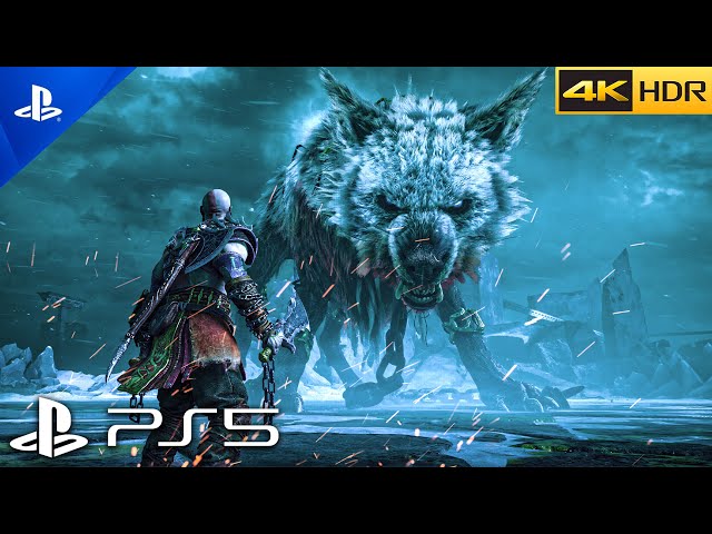 (PS5) God of War Ragnarok - Kratos vs Fenrir | Realistic ULTRA Graphics Gameplay [4K 60FPS HDR]