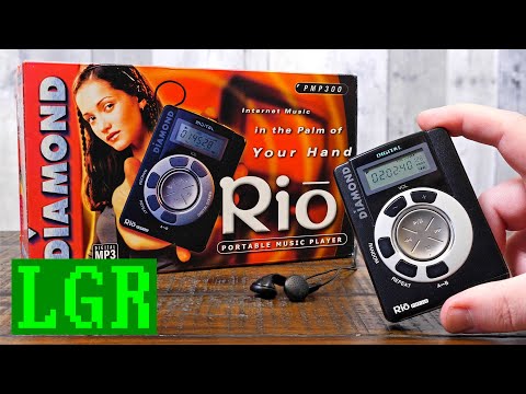Diamond Rio PMP300 - The 1998 MP3 Player Experience