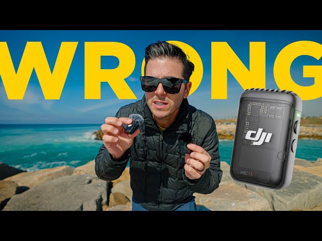 DJI Mic 2 ONE MONTH LATER - I WAS WRONG