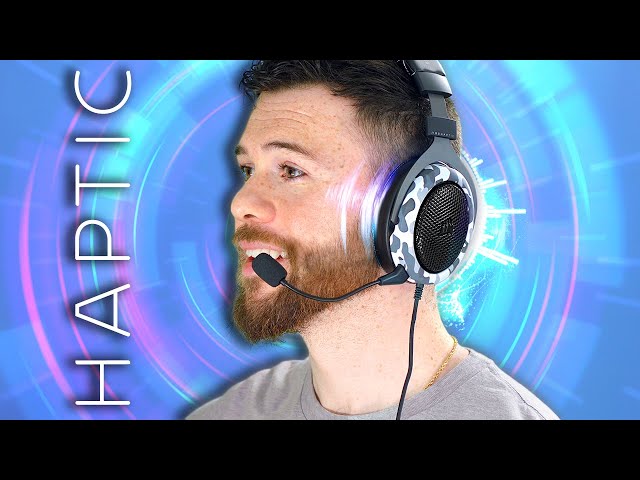 FEEL Explosions...Corsair HS60 Haptic Headset Review!