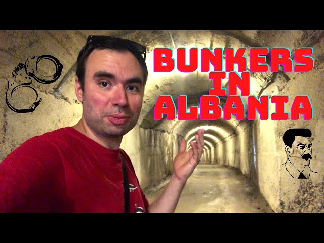 Bunkers in Tirana. History of Albania