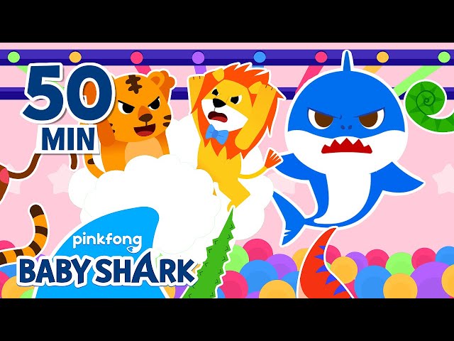 Hide and Seek with Baby Shark! | +Compilation | New Year Toy Review | Baby Shark Official