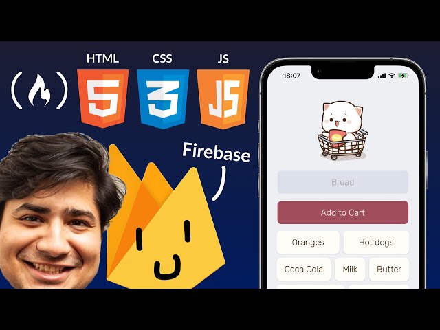Firebase Tutorial for Beginners – Build a Mobile App with HTML, CSS, JavaScript