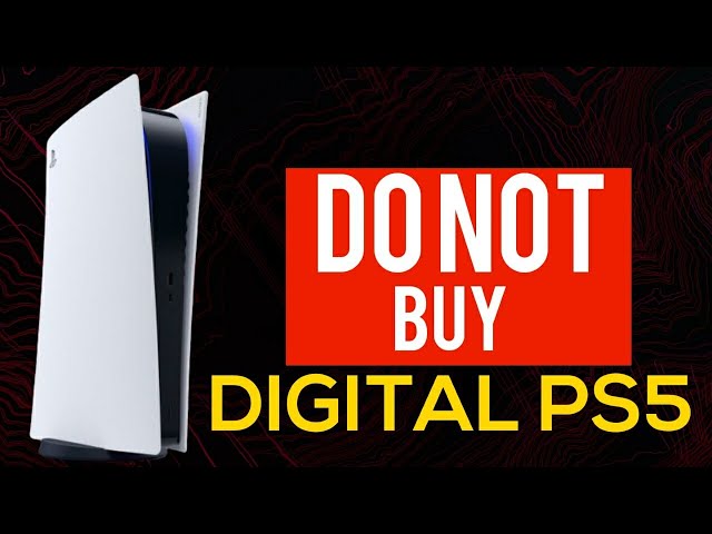 Why Ps5 DIGITAL ONLY Console Is NOT For everyone | 7 Reasons Why
