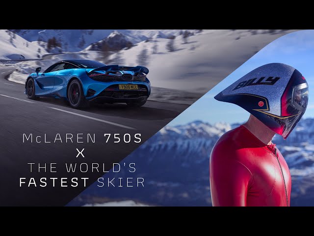 McLaren 750S X The World’s Fastest Skier
