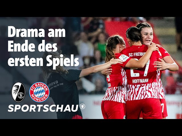 Frauen-Bundesliga: SC Freiburg - Bayern München Highlights, 1. Spieltag I Sportschau