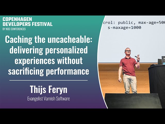 Caching the uncacheable: delivering personalized experiences without sacrificing performance