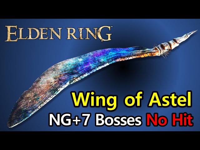 Elden Ring - Wing of Astel vs NG+7 bosses fight (No Hit) #eldenring #gaming