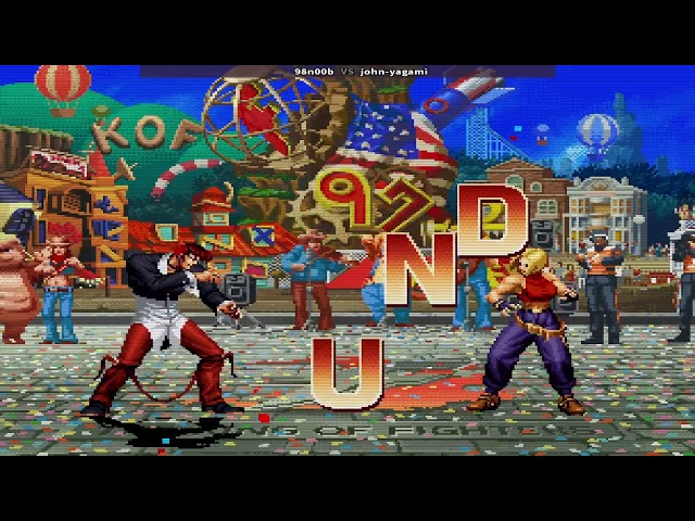 The King of Fighters '97 98n00b vs john yagami 더 킹 오브 파이터즈 '97, O Rei dos Lutadores '97#snk #gaming