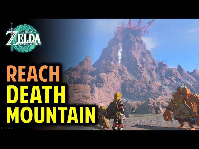 How to Reach Death Mountain - Yunobo of Goron City | The Legend of Zelda: Tears of the Kingdom