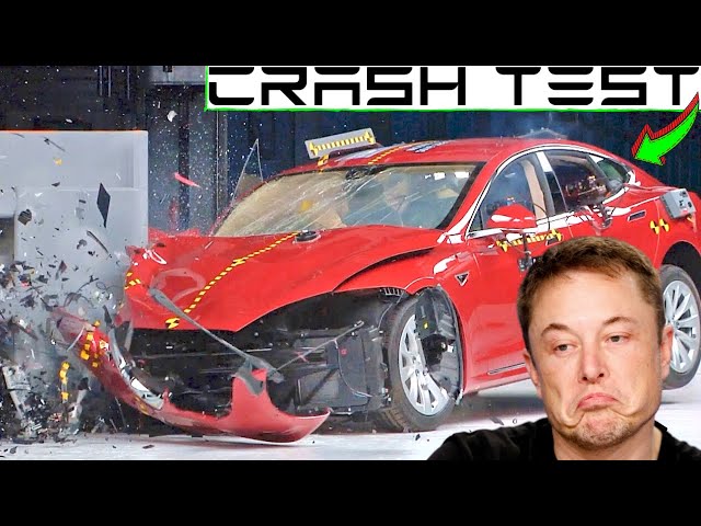 ▶️Tesla CRASH TEST🚖2024: Model Y, Model 3, Model X, Model S – NCAP & iihs RATING