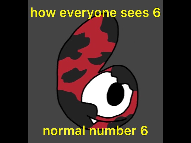 how @mad2fan2018 sees 6 from number lore