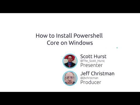 How To Install PowerShell Core