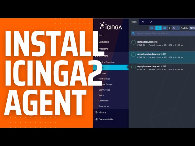 Icinga2 Agent Installation and Configuration on a MySQL Database Server on Ubuntu 22.04 LTS Server