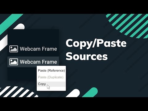 How to Copy and Paste Sources in Streamlabs Desktop