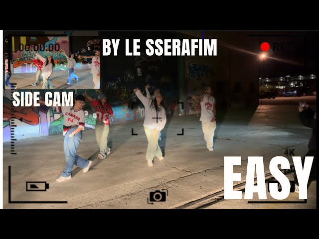[SIDE CAM | KPOP IN PUBLIC] LE SSERAFIM (르세라핌) - EASY | Dance Cover by HUNTERLAND