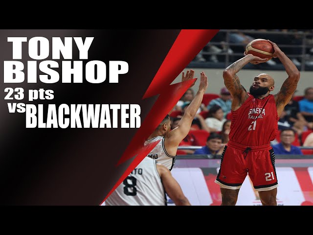 Tony Bishop Full Highlights 23 pts  vs Blackwater Bossing | 11-26-2023