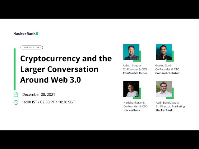 Cryptocurrency and the Larger Conversation Around Web 3.0, With CoinSwitch