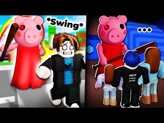 Becoming PIGGY with Roblox ADMIN...