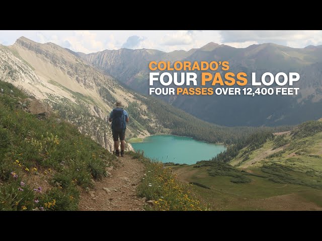 28 Miles Alone on the Four Pass Loop - ASMR - Inspired by Kraig Adams