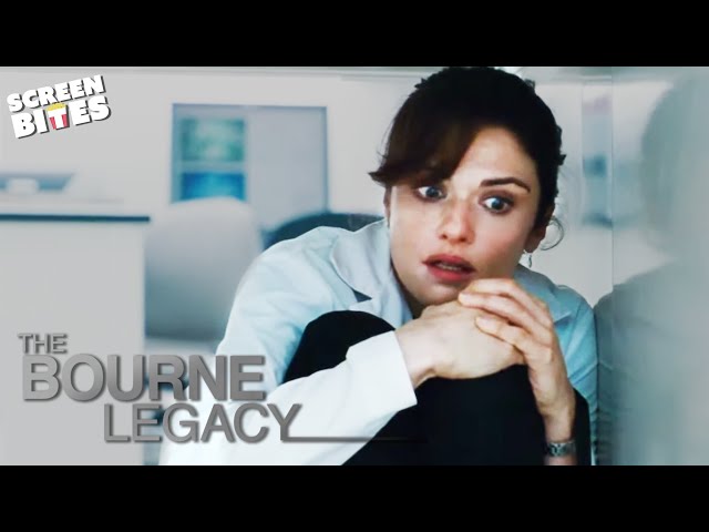 Gunman in the Lab | The Bourne Legacy (2012) | SceneScreen
