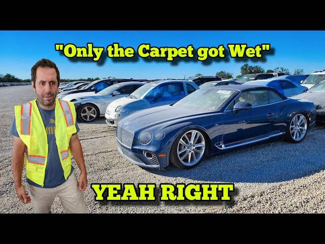 I Found a $250,000 Bentley Hiding a Major Cover Up Scam at the Auction