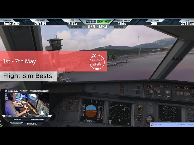 Flight Sim Bests Moments Weekly | 1st -7th May