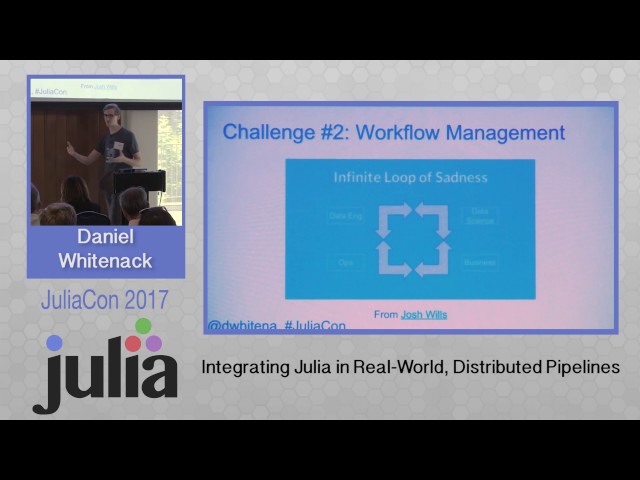 Integrating Julia in Real-World, Distributed Pipelines | Daniel Whitenack | JuliaCon 2017