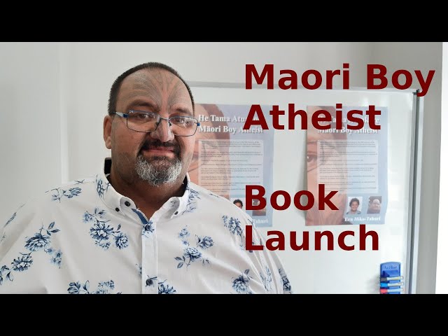 Maori Boy Atheist Book Launch
