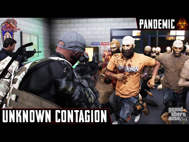 Unknown Contagion | PANDEMIC | Part 1 | Zombie Movie Machinima (GTA 5)
