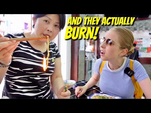 I went to the home of BURNING NOODLES!!!