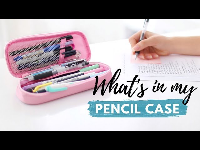 What's In My Pencil Case - My Stationery Essentials For School