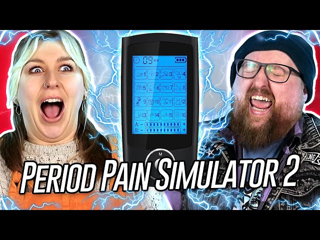 Irish People Try A Period Pain Simulator 2