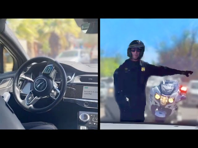 Police Can't Stop Self-Driving Car