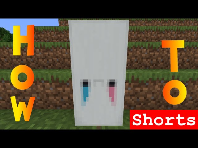 Minecraft: How to Make a Color Crying Face Banner Design - Tutorial