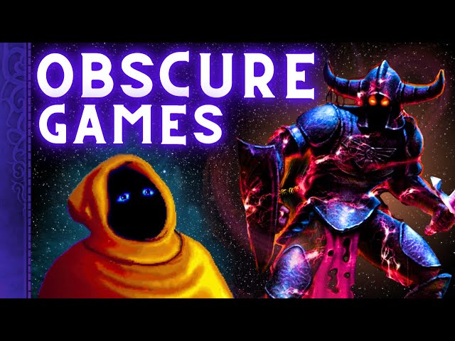 Some "Obscure" Video Games I Recommend