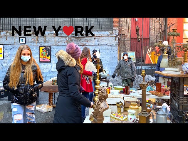 [4K]🇺🇸Walking NYC: Broadway & 5th Ave. From 29 to 23rd St.(Flatiron building& Eataly) Mar.07 2021
