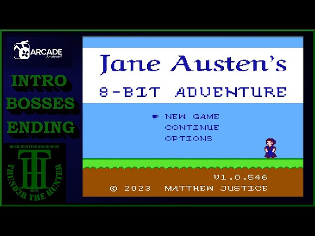 Jane Austen´s 8-Bit Adventure - Antstream Arcade