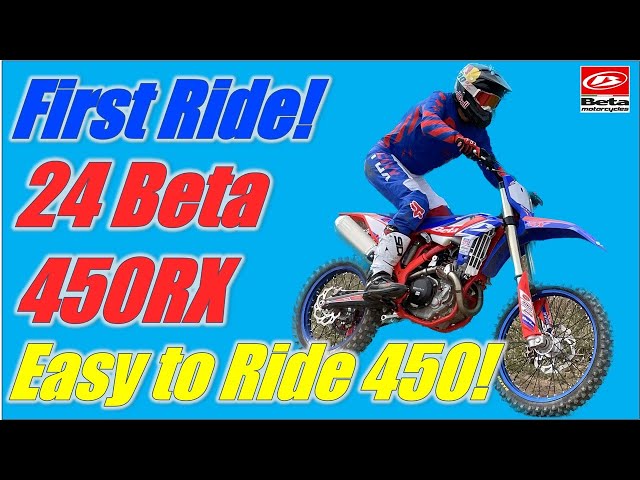 2024 Beta 450RX First Ride!