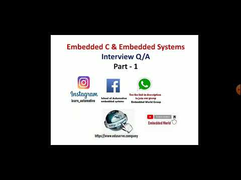 Embedded C - Question & Answers