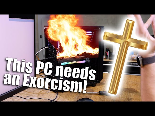 This PC is POSSESSED! SEND HELP!