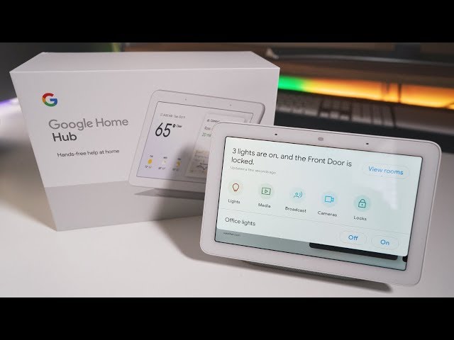 Google Home Hub - Unboxing and Review