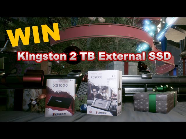 FREE GIVEAWAY Kingston 2 TB XS2000 and XS1000 External SSD