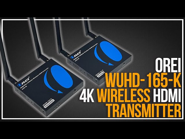 4K Wireles HDMI Transmitter | OREI WUHD-165-K