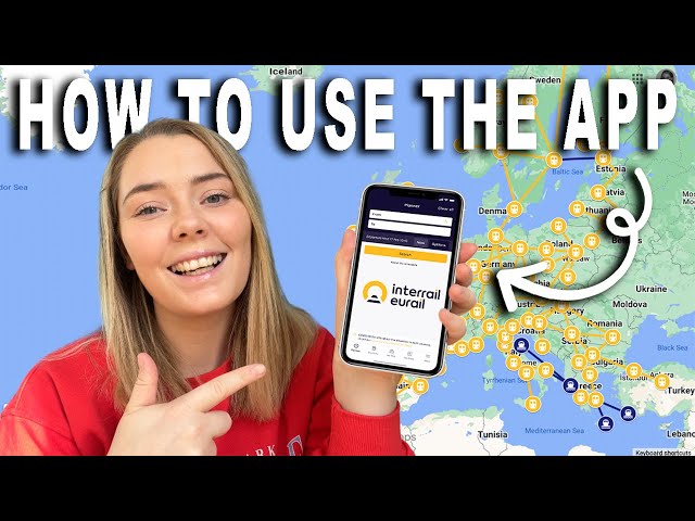 How to use the Eurail Pass App: Tips I wish I knew (Interrail 2023 Guide)