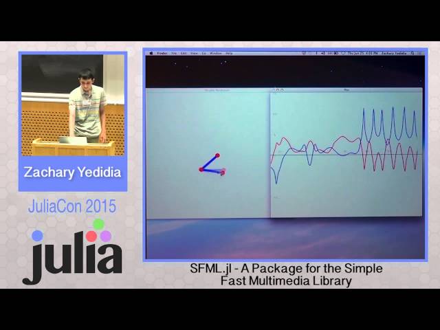 Zachary Yedidia: SFML.jl - Julia bindings for the Simple Fast Multimedia Library