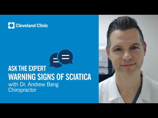 Warning Signs of Sciatica and How To Find Relief | Ask Cleveland Clinic's Expert