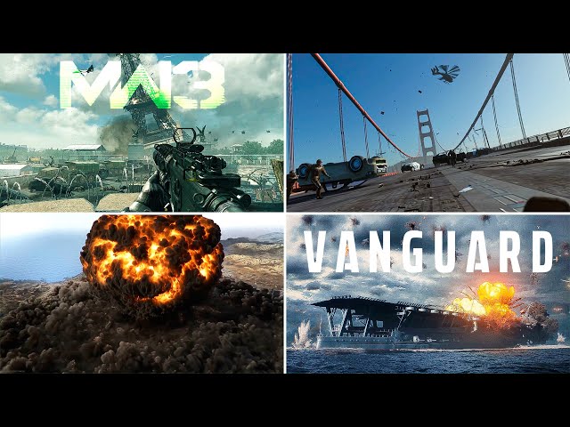 All Epic Destruction Scenes in Call of Duty Games